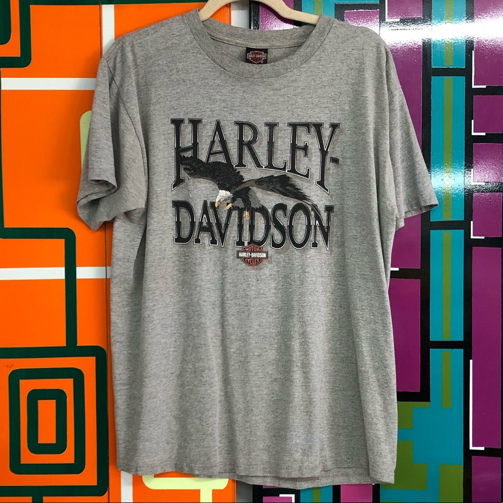 Vintage 2001 Patriot Harley Davidson Tee